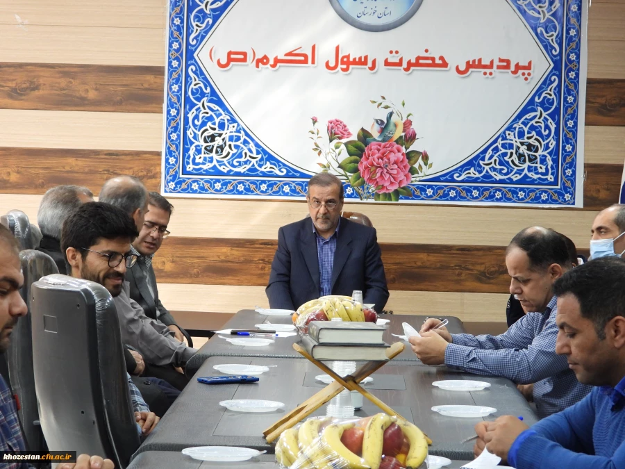 برگزاری جلسه شورای اداری پردیس حضرت رسول اکرم(ص) 2