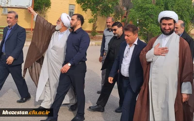 بازدید نماینده مردم اهواز در مجلس شورای اسلامی از دانشگاه فرهنگیان استان