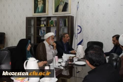 بازدید نماینده مردم اهواز در مجلس شورای اسلامی از دانشگاه فرهنگیان استان 4