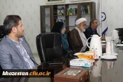 بازدید نماینده مردم اهواز در مجلس شورای اسلامی از دانشگاه فرهنگیان استان 5