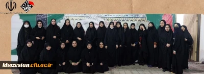 گزارش تصویری از حضور دانشجو معلمان پردیس فاطمه الزهرا(س) اهواز درنماز عبادی_سیاسی جمعه و راهپیمایی حمایت از مردم مظلوم غزه