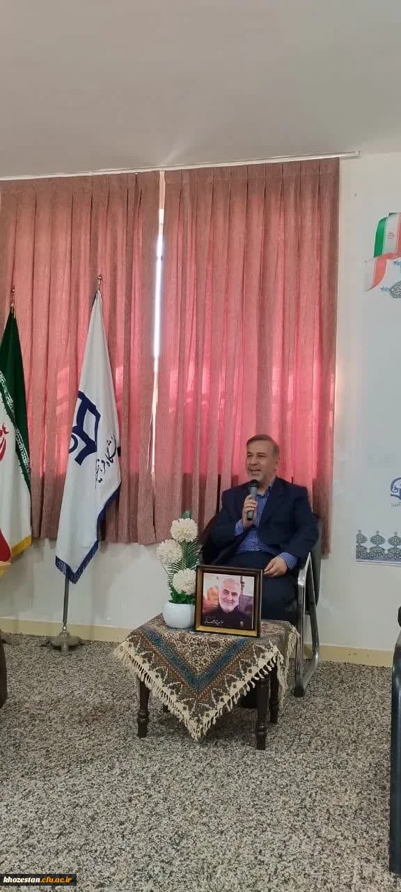 مراسم افتتاحیه حوزه علوم اسلامی در دانشگاه فرهنگیان استان خوزستان برگزار شد. 3