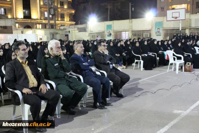 مراسم فاطمیه و استقبال پرشور از شهید گمنام در دانشگاه فرهنگیان_ پردیس حضرت فاطمه الزهرا(س) اهواز