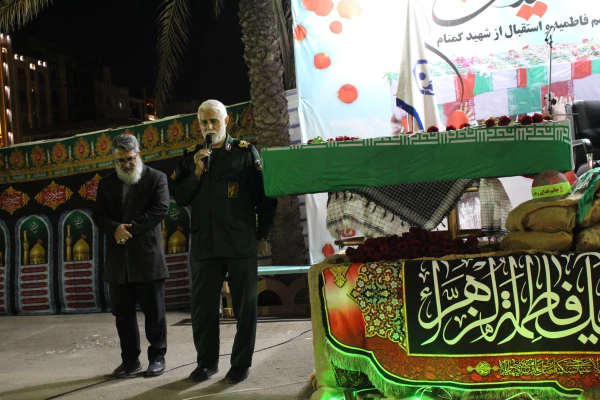 مراسم فاطمیه و استقبال پرشور از شهید گمنام در دانشگاه فرهنگیان_ پردیس حضرت فاطمه الزهرا(س) اهواز