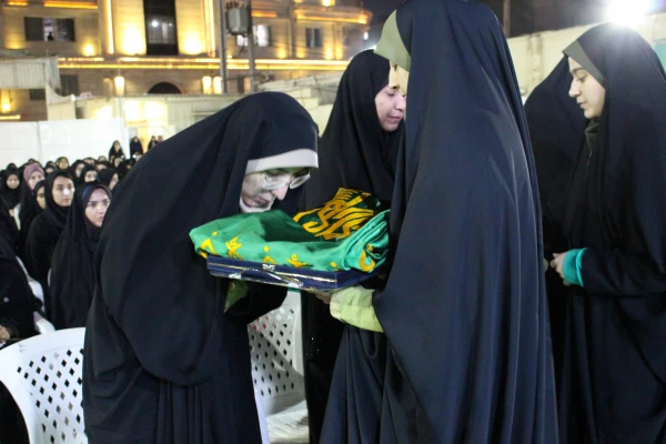 مراسم فاطمیه و استقبال پرشور از شهید گمنام در دانشگاه فرهنگیان_ پردیس حضرت فاطمه الزهرا(س) اهواز