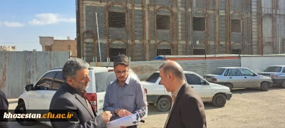 بازدید شهردار کلانشهر اهواز از پردیس حضرت فاطمه الزهرا(س) 