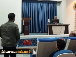  مراسم روز دانشجو  پردیس حضرت رسول اکرم (ص) اهواز با حضور  شهردار اهواز برگزار گردید. 2