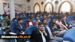  مراسم روز دانشجو  پردیس حضرت رسول اکرم (ص) اهواز با حضور  شهردار اهواز برگزار گردید. 2