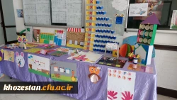 برگزاری نمایشگاه دست سازه های آموزش ریاضی در پردیس حضرت فاطمه الزهرا(س) اهواز