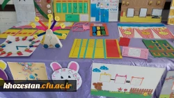 برگزاری نمایشگاه دست سازه های آموزش ریاضی در پردیس حضرت فاطمه الزهرا(س) اهواز