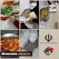 گزارش تصویری از پخت ۶٠ پرس غذای نذری به مناسبت ایام شهادت حضرت فاطمه زهرا (س)