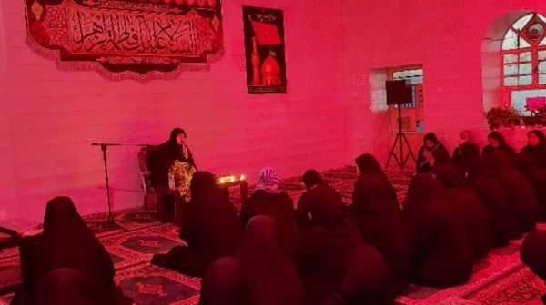 مراسم شب اول فاطمیه در مرکز حجاب پردیس فاطمه الزهرا(س) اهواز