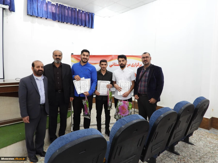 کسب رتبه اول جشنواره غذای سالم ، سنتی ، بومی و محلی توسط دانشجو معلمان پردیس حضرت رسول اکرم(ص) در استان 2