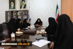 برگزاری جلسه اعضای شورای صنفی در پردیس حضرت فاطمه الزهرا(س) اهواز
