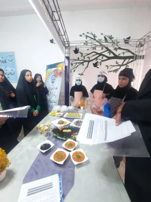 کسب رتبه دوم تیم دانشجو معلمان پردیس حضرت فاطمه الزهرا(س) در مرحله استانی مسابقه جشنواره غذای سالم