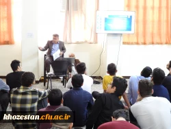 ارائه و ابلاغ شیوه نامه انضباطی توسط معاونت هماهنگی و پشتیبانی پردیس دکتر حاذق نژاد به دانشجو معلمان مرکز دکتر حسابی 4