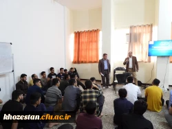 ارائه و ابلاغ شیوه نامه انضباطی توسط معاونت هماهنگی و پشتیبانی پردیس دکتر حاذق نژاد به دانشجو معلمان مرکز دکتر حسابی 5