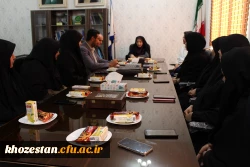 مراسم تکریم معاونت آموزشی، پژوهشی و فرهنگی پردیس حضرت فاطمه الزهرا(س) اهواز