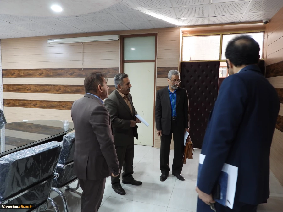 بازدید هیات نظارت، ارزیابی و تضمین کیفیت آموزش عالی استان خوزستان از دانشگاه فرهنگیان پردیس حضرت رسول اکرم ص برادران خوزستان 2