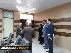 بازدید هیات نظارت، ارزیابی و تضمین کیفیت آموزش عالی استان خوزستان از دانشگاه فرهنگیان پردیس حضرت رسول اکرم ص برادران خوزستان 3