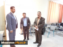 بازدید هیات نظارت، ارزیابی و تضمین کیفیت آموزش عالی استان خوزستان از دانشگاه فرهنگیان پردیس حضرت رسول اکرم ص برادران خوزستان 4