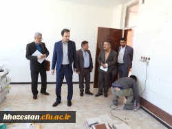 بازدید هیات نظارت، ارزیابی و تضمین کیفیت آموزش عالی استان خوزستان از دانشگاه فرهنگیان پردیس حضرت رسول اکرم ص برادران خوزستان 6