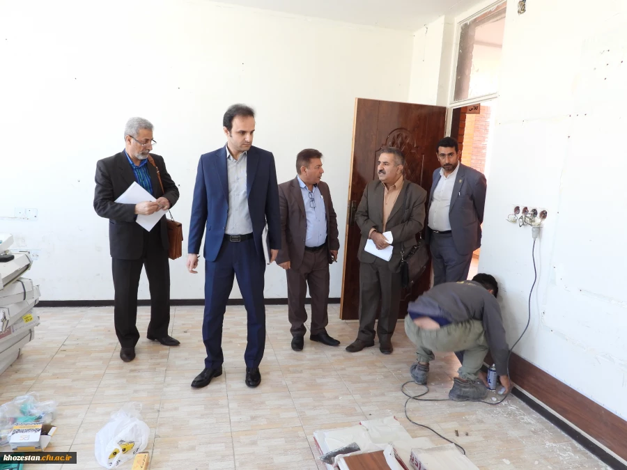 بازدید هیات نظارت، ارزیابی و تضمین کیفیت آموزش عالی استان خوزستان از دانشگاه فرهنگیان پردیس حضرت رسول اکرم ص برادران خوزستان 6