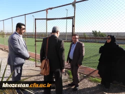 بازدید هیات نظارت، ارزیابی و تضمین کیفیت آموزش عالی استان خوزستان از دانشگاه فرهنگیان پردیس حضرت رسول اکرم ص برادران خوزستان 7