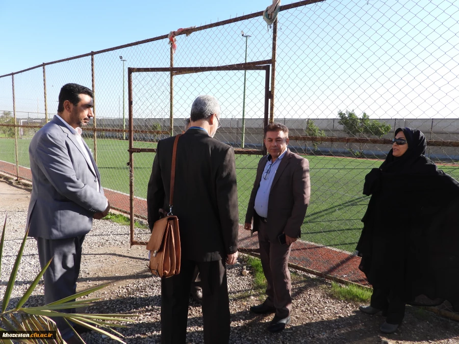 بازدید هیات نظارت، ارزیابی و تضمین کیفیت آموزش عالی استان خوزستان از دانشگاه فرهنگیان پردیس حضرت رسول اکرم ص برادران خوزستان 7