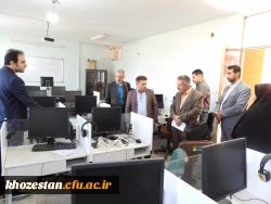 بازدید هیات نظارت، ارزیابی و تضمین کیفیت آموزش عالی استان خوزستان از دانشگاه فرهنگیان پردیس حضرت رسول اکرم ص برادران خوزستان 8