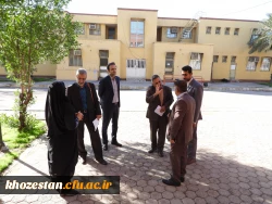 بازدید هیات نظارت، ارزیابی و تضمین کیفیت آموزش عالی استان خوزستان از دانشگاه فرهنگیان پردیس حضرت رسول اکرم ص برادران خوزستان 9