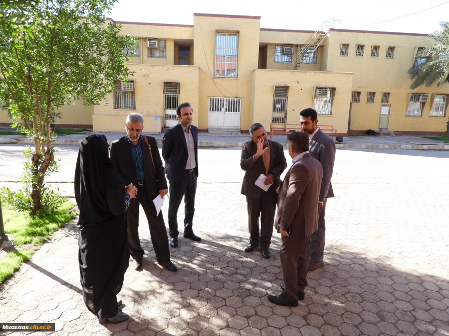بازدید هیات نظارت، ارزیابی و تضمین کیفیت آموزش عالی استان خوزستان از دانشگاه فرهنگیان پردیس حضرت رسول اکرم ص برادران خوزستان 9