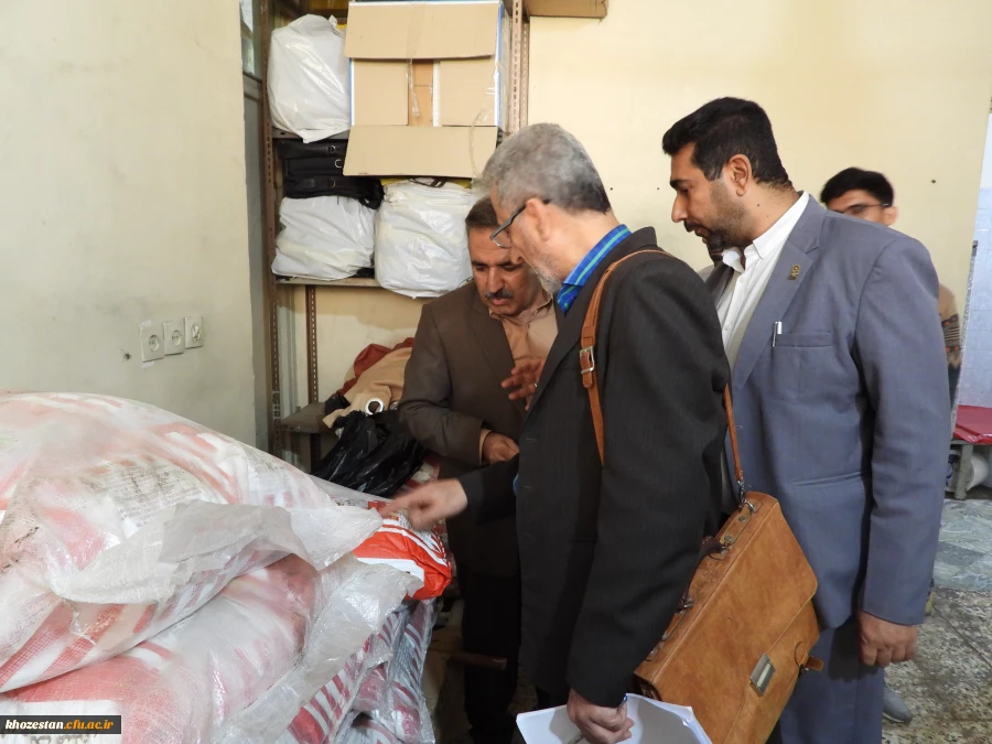 بازدید هیات نظارت، ارزیابی و تضمین کیفیت آموزش عالی استان خوزستان از دانشگاه فرهنگیان پردیس حضرت رسول اکرم ص برادران خوزستان 12