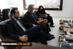 بازدید کارگروه هیأت نظارت، ارزیابی و تضمین کیفیت آموزش عالی از پردیس حضرت فاطمه الزهرا(س) اهواز