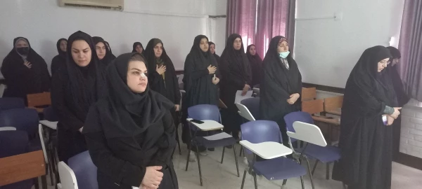 برگزاری مراسم به مناسبت نهم دی روز بصیرت و میثاق امت با ولایت در پردیس حضرت فاطمه الزهرا(س) اهواز