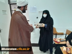 برگزاری مراسم به مناسبت نهم دی روز بصیرت و میثاق امت با ولایت در پردیس حضرت فاطمه الزهرا(س) اهواز