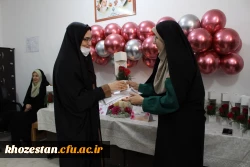 برگزاری جشن روز زن ویژه کارکنان پردیس حضرت فاطمه الزهرا(س) اهواز