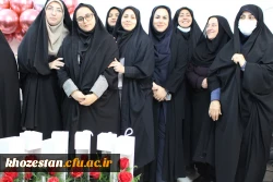 برگزاری جشن روز زن ویژه کارکنان پردیس حضرت فاطمه الزهرا(س) اهواز