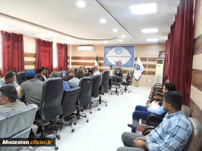 تشکیل جلسه شورای اداری پردیس حضرت رسول اکرم(ص)