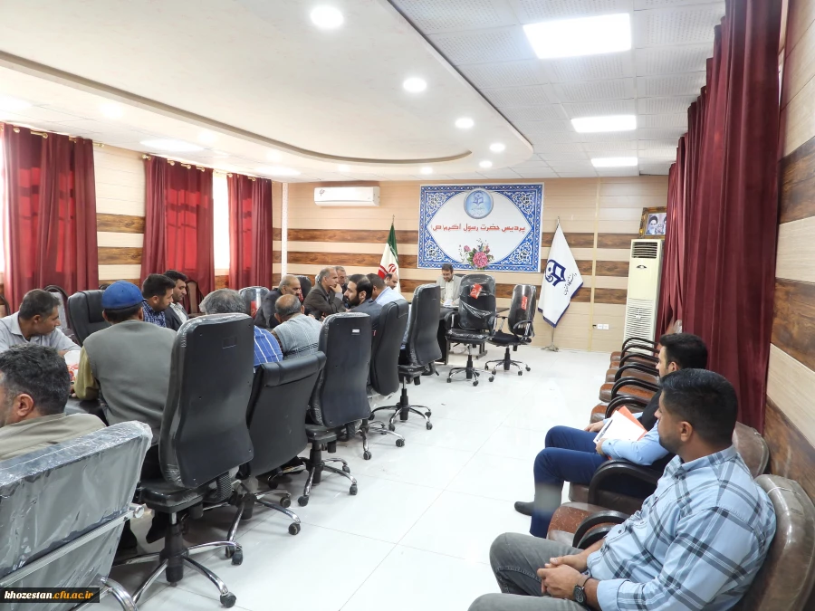 تشکیل جلسه شورای اداری پردیس حضرت رسول اکرم(ص) 2