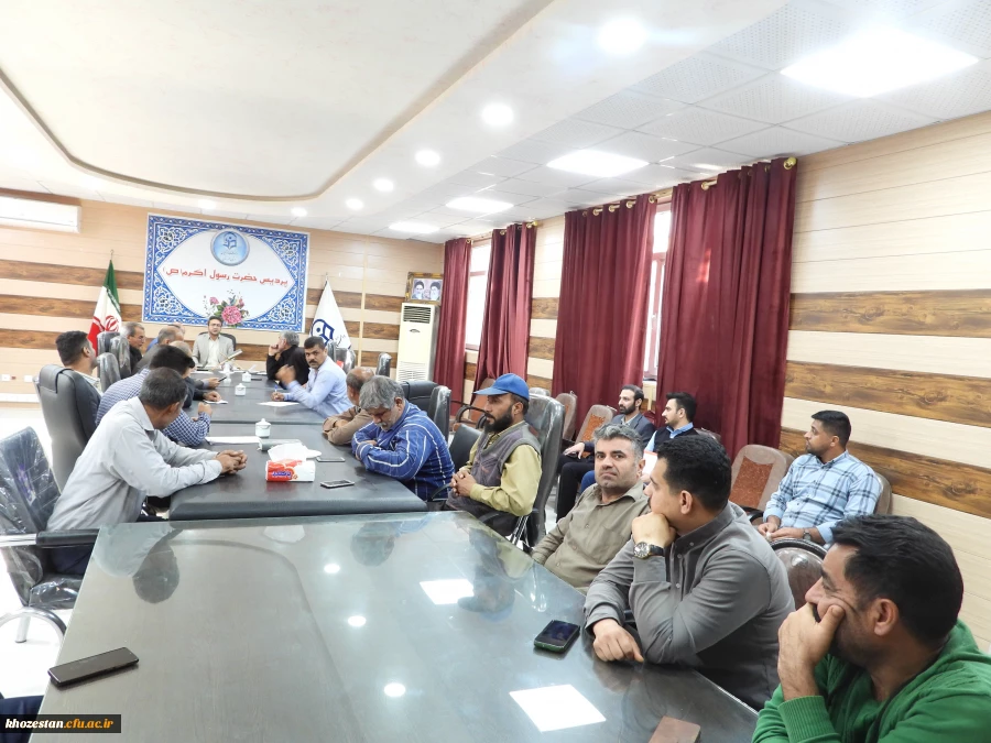 تشکیل جلسه شورای اداری پردیس حضرت رسول اکرم(ص) 2