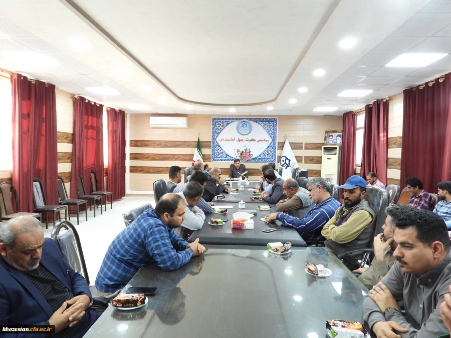 تشکیل جلسه شورای اداری پردیس حضرت رسول اکرم(ص) 2