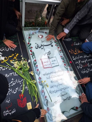 حضور دانشجو معلمان پردیس حضرت فاطمه الزهرا(س) در سومین راهیان نور مقاومت