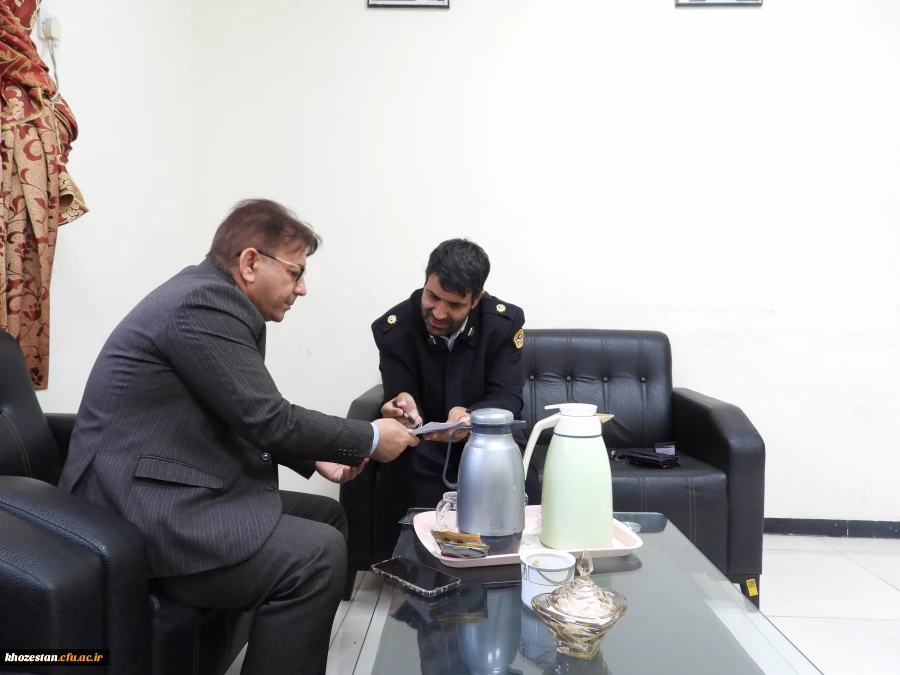 انعقاد تفاهم نامه بین پردیس حضرت رسول اکرم و پلیس راهنمایی و رانندگی شهرستان کارون 5