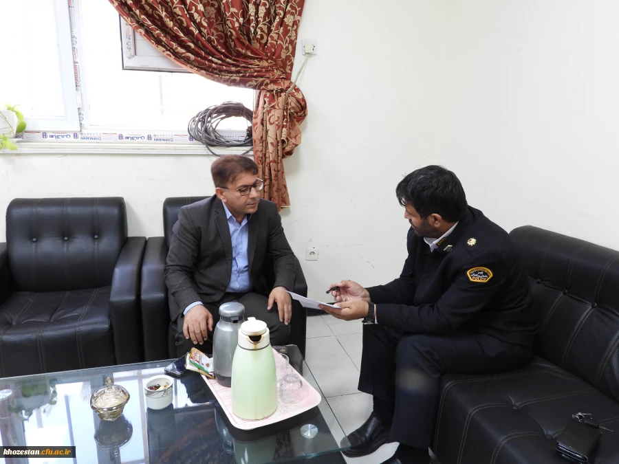 انعقاد تفاهم نامه بین پردیس حضرت رسول اکرم و پلیس راهنمایی و رانندگی شهرستان کارون 6