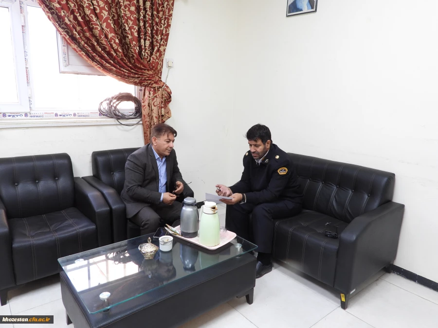 انعقاد تفاهم نامه بین پردیس حضرت رسول اکرم و پلیس راهنمایی و رانندگی شهرستان کارون 7