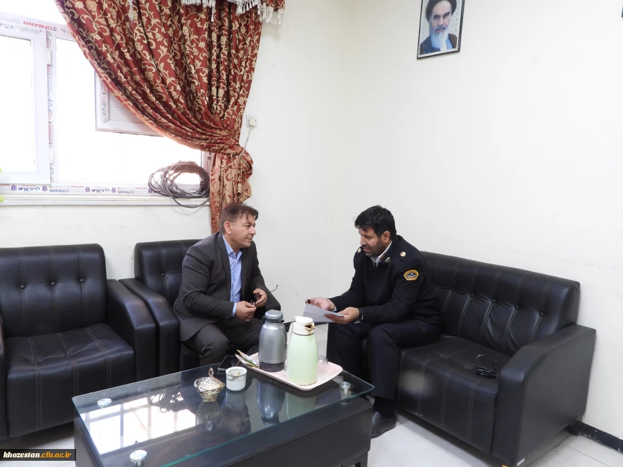 انعقاد تفاهم نامه بین پردیس حضرت رسول اکرم و پلیس راهنمایی و رانندگی شهرستان کارون 8