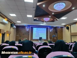 مراسم گرامیداشت شهیده فائزه رحیمی در دانشگاه فرهنگیان خوزستان