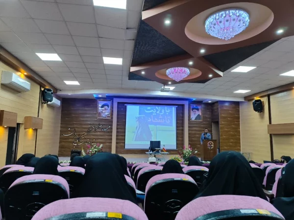 مراسم گرامیداشت شهیده فائزه رحیمی در دانشگاه فرهنگیان خوزستان