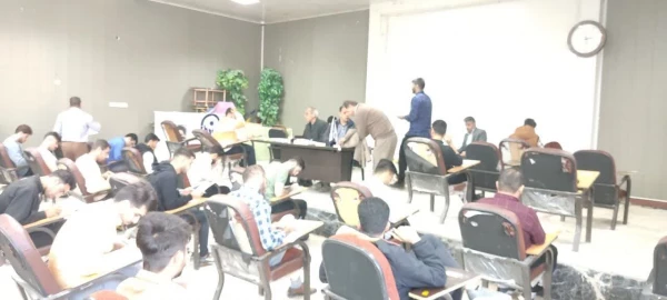 برگزاری امتحانات پایانی  نیمسال اول 1402 پردیس حضرت رسول اکرم (ص) اهواز 2